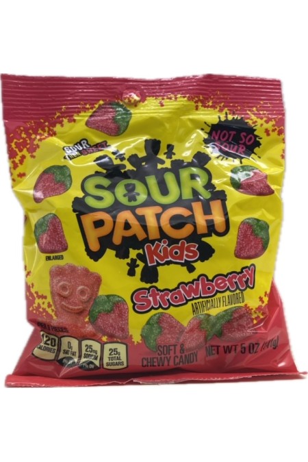 sour patch kids strawberry 102gr